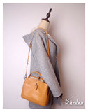 Genuine Leather Bucket Bag Crossbody camel Leather Bucket Bag Womens