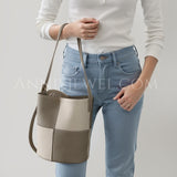 Women's Crossbody Bucket Bag Leather Small Leather Bucket Bag Crossbody 