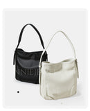 Women's Leather Hobo Shoulder Bag black Leather Hobo Purse Bucket Bag 