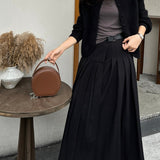 brown Leather Bag Round Leather Circle Bag Round Leather Crossbody Bag Womens