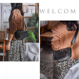 Women's Leather Fanny Pack brown Leather Fanny Pack Women 