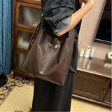 Women's Black Leather Hobo Tote Bag Black Hobo Shoulder Bag Hobo Bucket Bag 