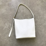 white Leather Hobo Bag Soft Leather Hobo Bag Women's Hobo Shoulder Bags