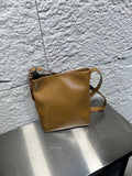 Women's brown Leather Hobo Tote Bag brown Hobo Shoulder Bag brown Hobo Bag 