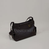 black Genuine Leather Hobo Bags For Women Cowhide Hobo Purse Best Leather Hobo Bags - Annie Jewel