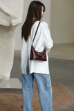 Women's Small Leather Hobo Bags Zip Hobo Bag Leather Hobo Shoulder Bags 