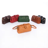 Women's Genuine Leather Small Crossbody Bag Purse Leather Small Frame Bag 