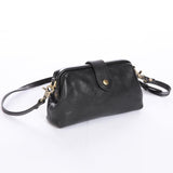 Women's Genuine Leather Small Crossbody Bag Purse Leather Small Frame Bag 