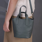 Leather Mini Tote Purse For Women