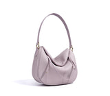 Pink Leather Shoulder Bag Genuine Leather Over The Shoulder Bag Womens