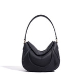 black Leather Shoulder Bag Genuine Leather Over The Shoulder Bag Womens