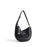 black Leather Shoulder Bag Genuine Leather Over The Shoulder Bag Womens 