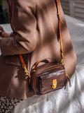 Women's Small Leather Satchel Genuine Leather Satchel Small Cute Satchel Bags