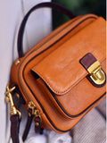 Women's Small Leather Satchel Genuine Leather Satchel Small Cute Satchel Bags