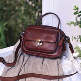 Women's Small Leather Satchel Genuine Leather Satchel Small Cute Satchel Bags