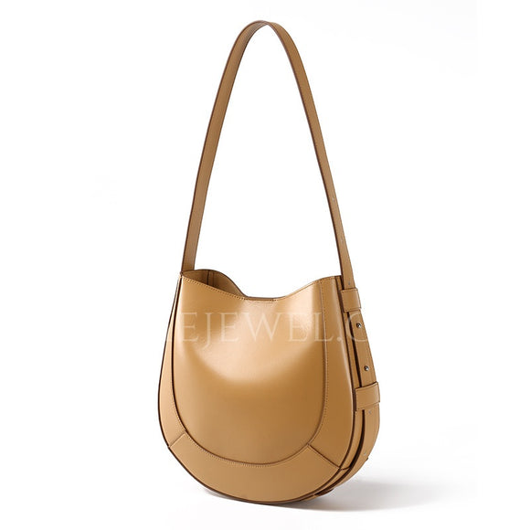 brown Leather Hobo Shoulder Bag Leather Shoulder Bag Hobo Purse Womens