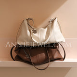 Leather Shoulder Tote Bag With Shoulder Strap Leather Shoulder Bag Tote Womens