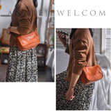 brown Genuine Leather Sling Bags For Women Leather Sling Bags Women 