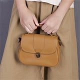 Genuine Leather Small Satchel bags cross body satchel Women 