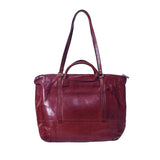 Women's Leather Tote Handbags Leather Tote With Compartments