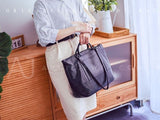 Women's Leather Tote Handbags Leather Tote With Compartments