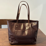 tote bag with compartments and zip