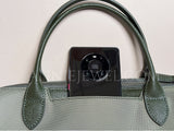 side of Lightweight Work Tote Bag For Women Nylon Tote With Front Zipper Pocket Womens 
