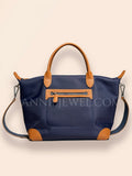 Lightweight Work Tote Bag For Women Nylon Tote With Front Zipper Pocket Womens 