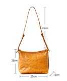 genuine Leather Tan Hobo Bag Tan Hobo Purse Womens