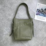 olive green Genuine Leather Hobo Purses Medium Hobo Purse Leather Shoulder Bag Hobo Womens 