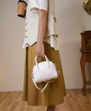 White Mini Dome handbag