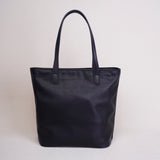 black Mini Tote Leather Bag Small Leather Tote Bag Womens 