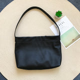 Women's Hobo Bag blck Zip Hobo Bag Soft leather Hobo Bag Minimalist Hobo Bag