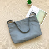 Women's Hobo Bag Blue Zip Hobo Bag Soft leather Hobo Bag Minimalist Hobo Bag