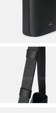 Genuine Leather Shoulder Bag Everyday Leather Shoulder Bag With Wide Strap Womens