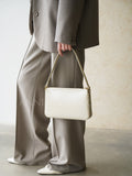 Slim Leather Shoulder Bag
Women's Leather Shoulder Bag Minimalist Leather Top Zip Shoulder Bag