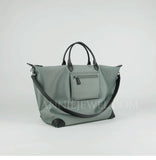 Travel Nylon Tote Bag With Umbrella Compartment Winged Nylon Tote Bag DR