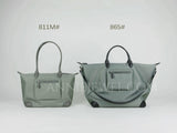 Minimalist Nylon Tote Bag With Side Pocket Umbrella Holder Tote Bag Womens DR