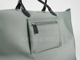 side of Minimalist Nylon Tote Bag With Side Pocket Umbrella Holder Tote Bag Womens DR