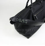 Minimalist Nylon Tote Bag With Side Pocket Umbrella Holder Tote Bag Womens DR