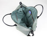side of Minimalist Nylon Tote Bag With Side Pocket Umbrella Holder Tote Bag Womens DR