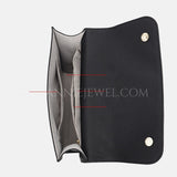inner of Business Leather Backpack Professional Leather Backpack Office Leather Backpack Bag 