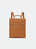 Business Leather Backpack Professional Leather Backpack Office Leather Backpack Bag 