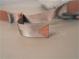 side of Nylon Leather Shoulder Bag Nylon Cowhide Shoulder Bag DR