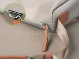 Minimalist Nylon Crossbody Bag Nylon Leather Shoulder Bag Nylon Cowhide Shoulder Bag DR