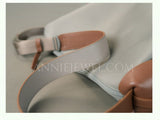 side of Nylon Leather Shoulder Bag Nylon Cowhide Shoulder Bag DR