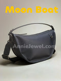 Minimalist Nylon Crescent Shoulder Bag Women's Nylon Crescent Bag DR
