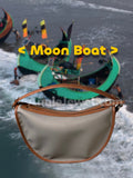 Nylon Half Moon Bag Nylon Hobo Bag Womens Lightweight Nylon Crossbody Bag