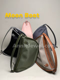 Minimalist Nylon Crescent Shoulder Bag Women's Nylon Crescent Bag DR