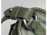 detail of Minimalist Nylon Crescent Shoulder Bag Women's Nylon Crescent Bag DR